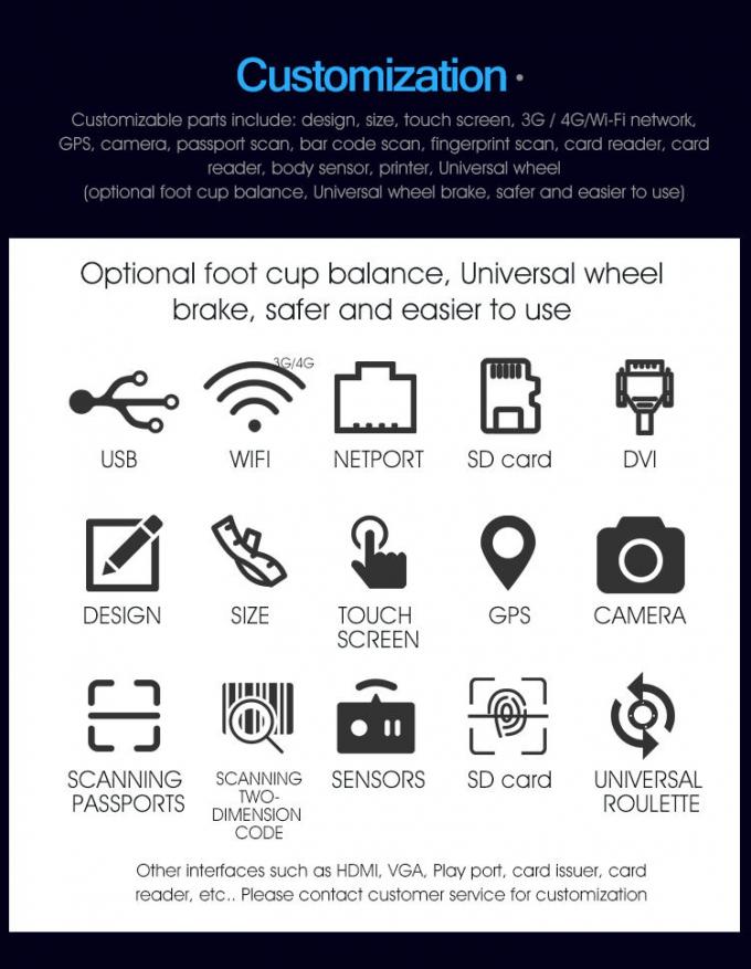 19 Zoll IR-Touch Screen Reihen-System-Karten-Zufuhr-Scheinzahl-Maschine 2