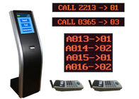 17-Zoll-Infrarot-Touchscreen-Kiosk, der das Warteschlangenmanagementsystem für Ticketautomaten anruft