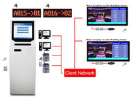 EQMS Automatic Wireless Queue Management Display System Fahrkartenautomat für Bank- und Telekommunikationsgeschäfte