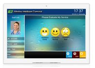 Bank-Netz basiertes 10,1 Zoll Touch Screen Kunden-Bewertungs-Feedback-Tablet
