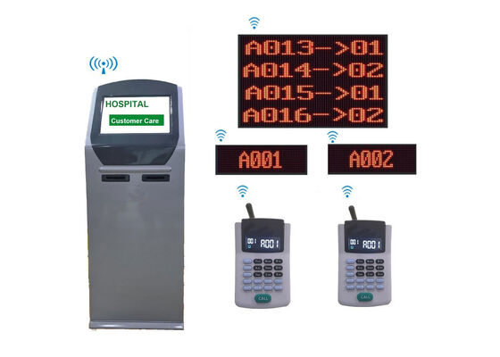 Automatisches Warteschlangensystem Anrufsystem mit Dot Matrix LED-Display und Ticketsender