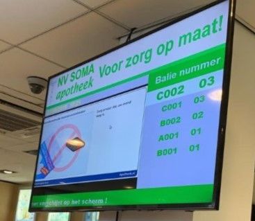 Mehrsprachiges Warteschlangenverwaltungssystem 80-mm-Thermodrucker
